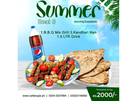 Cafe Bogie Summer Deal 6 For Rs.2000/-image-501